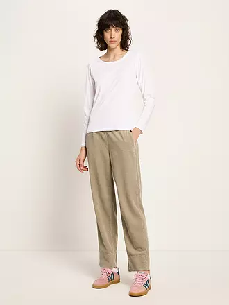 LANIUS | T-shirt à manches longues | weiss